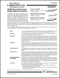 DSP56001FE33 Datasheet