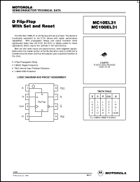 MC100EL33DR2 Datasheet