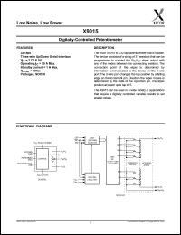 X9015USI Datasheet
