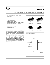 M27C512-25C6TR Datasheet