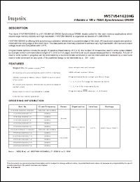 HY57V641620HGLT-KI Datasheet