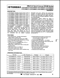 HY57V648021TC-7 Datasheet