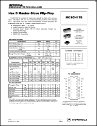 MC10H176FNR2 Datasheet