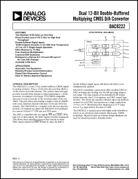 DAC8222BTC/883 Datasheet