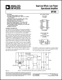 OP284FS Datasheet