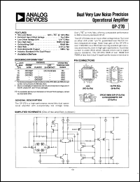 OP270ARC/883 Datasheet