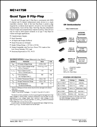 MC14175BCP Datasheet