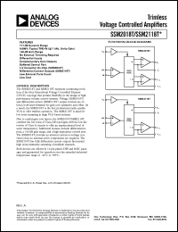 SSM2164P Datasheet