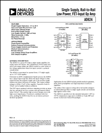 AD824AR-3V Datasheet