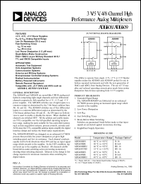 ADG601BRT Datasheet