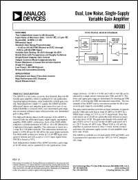 AD605AR-REEL7 Datasheet