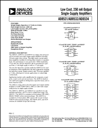 AD8531ART Datasheet