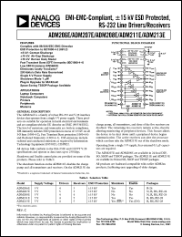 ADM213EAR Datasheet