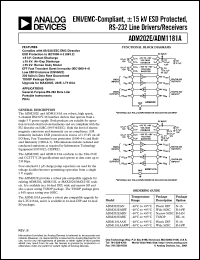 ADM206AR Datasheet