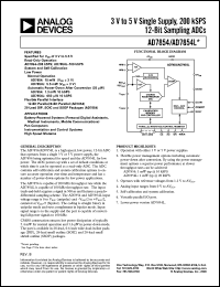 AD7854LARS Datasheet
