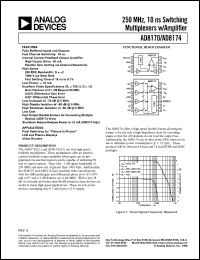 AD8174AR-REEL Datasheet