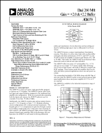 AD8079BR-REEL Datasheet