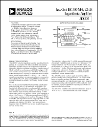 AD8307AR-REEL7 Datasheet