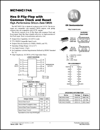 MC74HC174AFR1 Datasheet