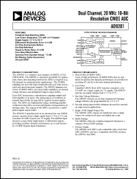 AD9201-EVAL Datasheet