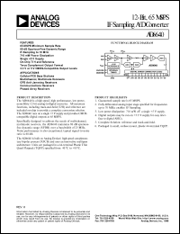 AD6640ST/PCB Datasheet