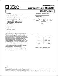 ADM809SART-REEL Datasheet