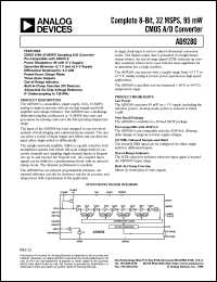 AD9280ARSRL Datasheet