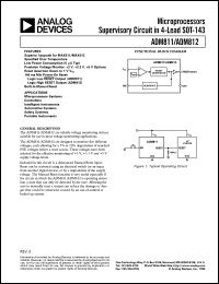 ADM812LART-REEL-7 Datasheet