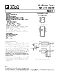 AD8012ARM Datasheet
