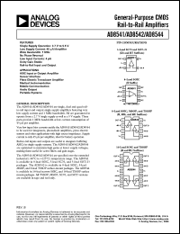 AD8542ARM Datasheet