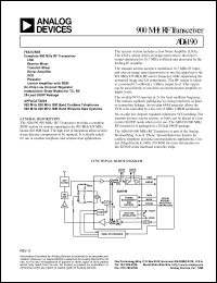 AD6190ARSRL Datasheet