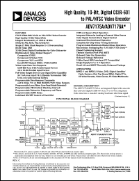ADV7176AKS Datasheet