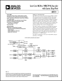 AD725AR-REEL Datasheet