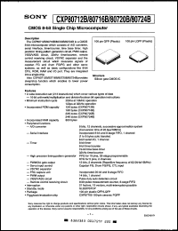 CXP82700 Datasheet