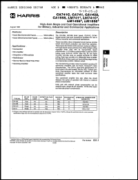 CA741E Datasheet