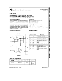 LMC272CN Datasheet