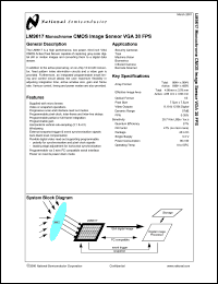 LM9617CCEA-2 Datasheet