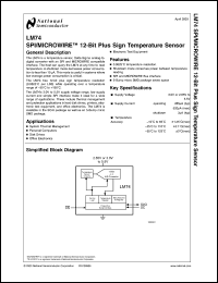 LM74-3EVAL Datasheet