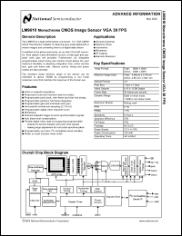 LM9618HEADBOARD Datasheet