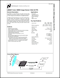 LM9627CEA Datasheet