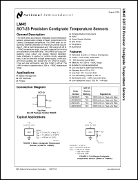 LM45BIMWA Datasheet