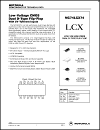 MC74LCX74ML1 Datasheet