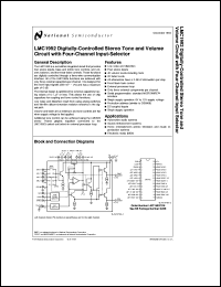 LMC835V Datasheet