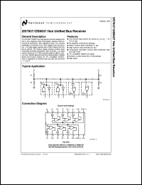 DS7837J/883 Datasheet