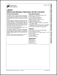 LM2619ATLX Datasheet