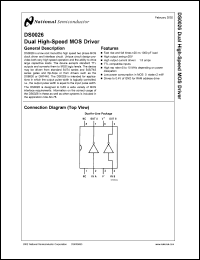 DS0026CL Datasheet