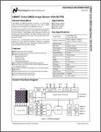 LM9647-5SENSORS Datasheet