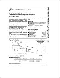 DAC1218LCJ-1 Datasheet