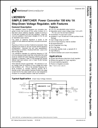 LM2590HVS-5.0 Datasheet