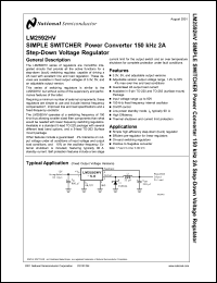 LM2592HV3.3MDC Datasheet